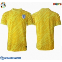 Fotballdrakt Herre England Keeper Bortedrakt EM 2024 Kortermet